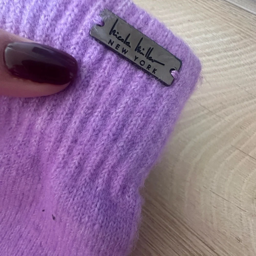Nicole Miller Touch Screen Lavender Mittens